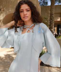 laya in babyblue